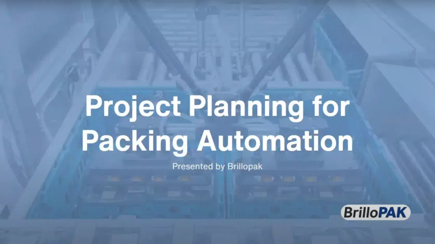 Project Planning for Packing Automation