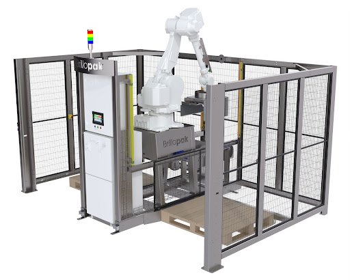 Automatic palletiser helping end users improve palletising efficiency