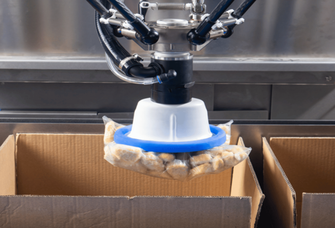 Vertical top loader case packer presenting its strategic advantages for businesses.